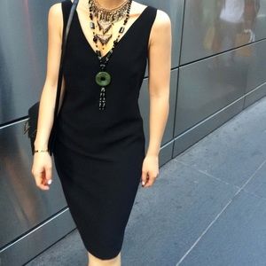 Zara basic black little dress XS